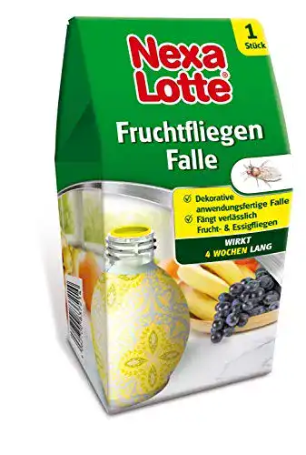 Fruchtfliegenfalle Nexa Lotte , schöne, dekorative Obstfliegen Falle