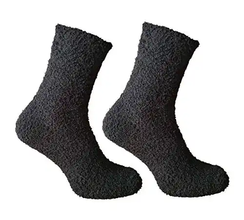 Kuschelsocken Herren Qano Herren Kuschelsocken DP schwarz