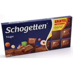 Schogetten Trumpf Nougat, 15 x 100 g Packung