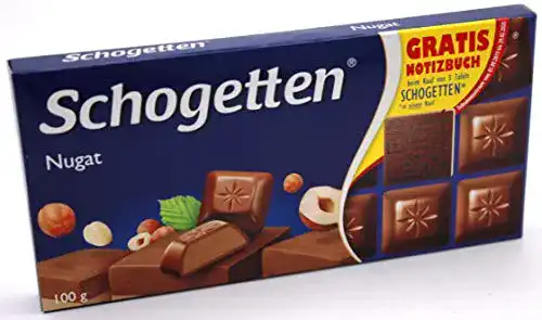 Schogetten Trumpf Nougat, 15 x 100 g Packung