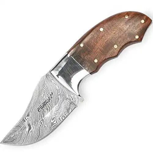 Damast-Jagdmesser Perkin Damast Jagdmesser H14