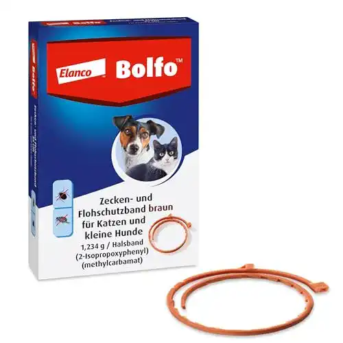 Zeckenhalsband (Katzen) Bolfo Zecken- und Flohschutzband