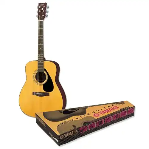 7/8-Gitarre YAMAHA F310 Akustikgitarre, Anfänger-Set