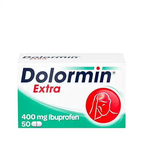 Kopfschmerztabletten Dolormin Extra – Schnelle Hilfe, 50 Stück