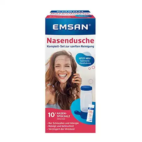 Nasendusche Emcur Emsan + Spülsalz 10 Beutel á 2,5g