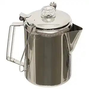 Perkolator Fox Outdoor Kaffeekanne, mit , Edelstahl, (9 Tassen)