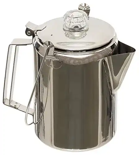 Perkolator Fox Outdoor Kaffeekanne, mit , Edelstahl, (9 Tassen)