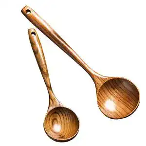 Kochlöffel (Holz) Renawe Beste Kochlöffel, Holz, 14 & 11 inches