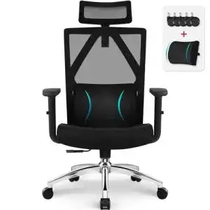 Bürostuhl günstig Daccormax Ergonomisch Wippfunktion bis 135°