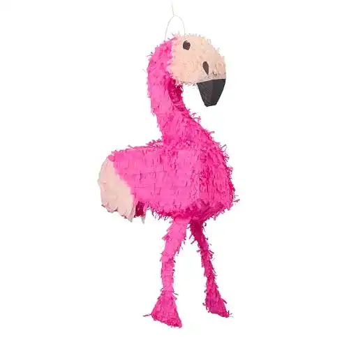 Pinata Relaxdays 10022567 Flamingo, zum Aufhängen