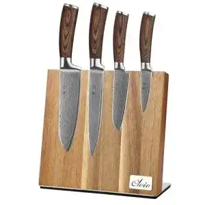Wakoli-Damastmesser Wakoli 4er Damastmesser-Set