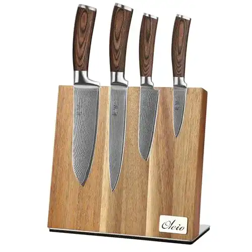Wakoli-Damastmesser Wakoli 4er Damastmesser-Set