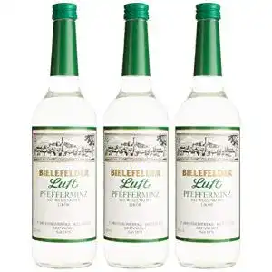 Pfefferminzlikör Dreesbeimdieke Bielefelder Luft Liköre 3 x 0.7 l