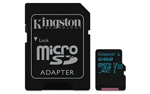 Die beste Micro-SD-Karte Kingston SDCG2/64GB 2026 Test Bestseller Micro-SD-Karte Kingston SDCG2/64GB