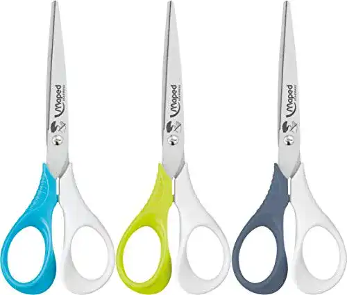 Schere Linkshänder Maped, Schul- u. Bastel- Schere SHAPE 16 cm