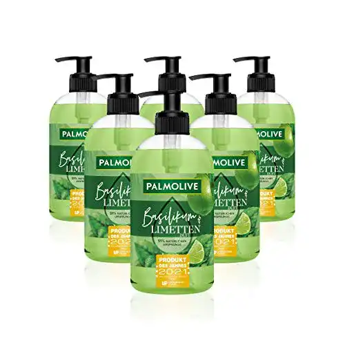 Palmolive-Flüssigseife Palmolive Basilikum & Limette, 6er Pack