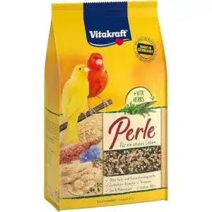 Kanarienfutter Vitakraft Vogelfutter Kanarien Perle, 1x 1kg