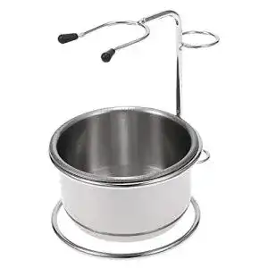 Rasierschale Anself 2-in-1, Rasierset, Rasierbecher + Messerhalter