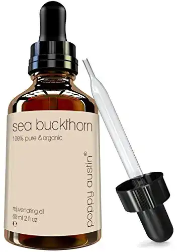 Sanddornöl poppy austin Bio – RIESIG 60ml, 4x Mehr Nährstoffe