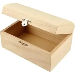 Schatulle Creativ Create Crafts 575440 Schatztruhe aus Holz