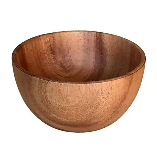 Holzschüssel HEMOTON Natürliche Holzschale Größe XS