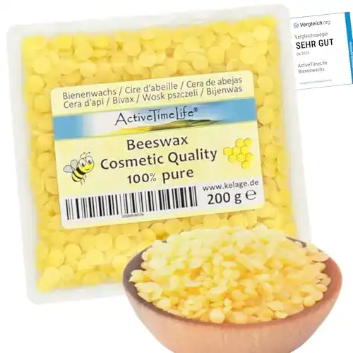 Bienenwachs ActiveTimeLife ® Pastillen gelb 200 g | 100% rein