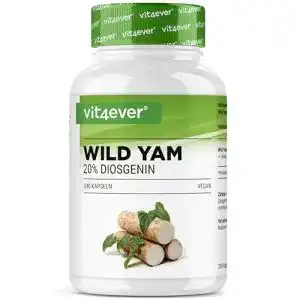 Yamswurzel-Kapseln Vit4ever Wild Yam Wurzel Extrakt, 240 Kaps.