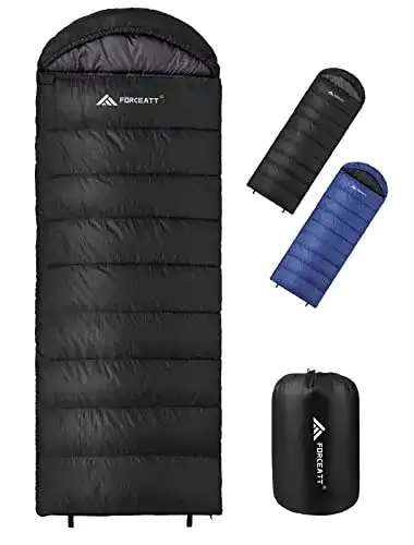Deckenschlafsack Winter Forceatt Schlafsack Winter 4 Jahreszeiten