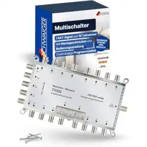 Schwaiger-Multischalter SCHWAIGER 5224 Multischalter 5 -> 16