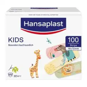 Kinderpflaster Hansaplast Kids Univeral Strips, Bunt, 100 stück