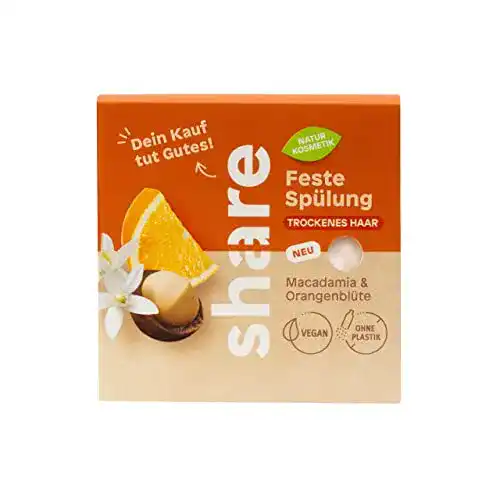 Fester Conditioner Share Macadamia & Orangenblüte 60g