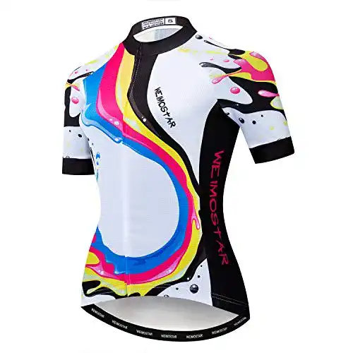 Fahrradbekleidung Damen JPOJPO Damen Radtrikot, kurzärmelig