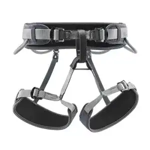 Klettergurt Erwachsene PETZL Gurt CORAX Unisex, Grau