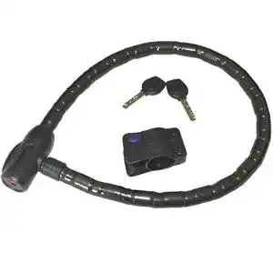 Panzerkabelschloss P4B für Ihr Fahrrad mit Clip-ON Halter