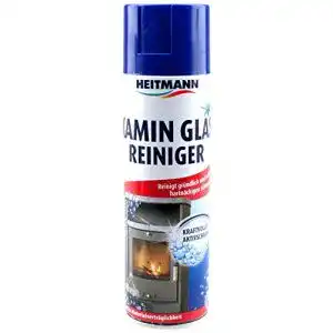 Kaminglasreiniger HEITMANN Kamin Glas-Reiniger: Aktivschaum