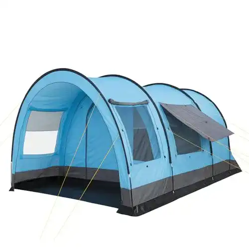 6-Personen-Zelt CampFeuer Tunnelzelt für 6 Personen Relax6