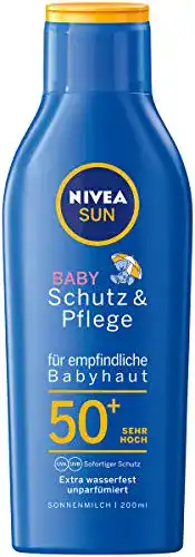 Sonnencreme-Baby NIVEA Sun Baby Schutz & Pflege Sonnenmilch