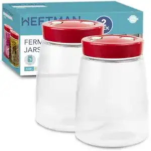 Fermentiergläser HEFTMAN Gärglas mit Entlüftungsventil