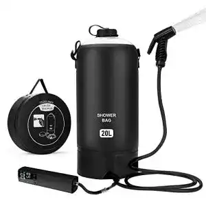 Campingdusche mit Pumpe Tadomoe, 20 Liter Solardusche