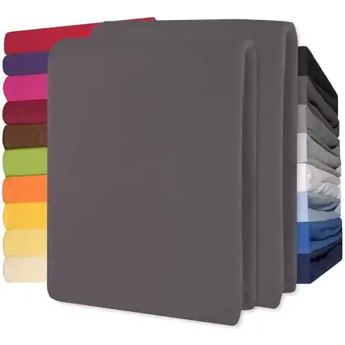 Spannbettlaken (200×200) CelinaTex Lucina Topper Baumwolle