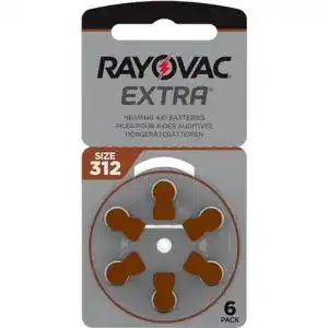 Hörgerätebatterien-312 Rayovac 60x Extra Advanced