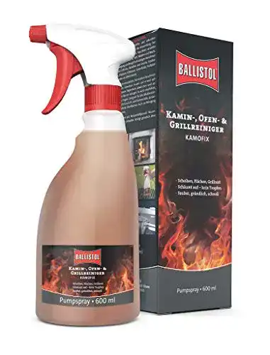 Kaminglasreiniger BALLISTOL 25401 Kamofix, Mehrfarbig, 600 ml