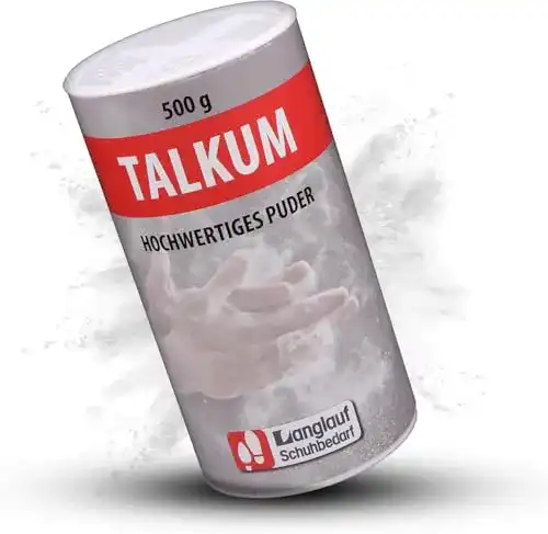 Talkum Langlauf Schuhbedarf Puder 500 Gramm Streudose