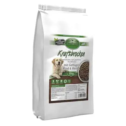 Kaltgepresstes Hundefutter Landfleisch Dog Natur kaltgepresst