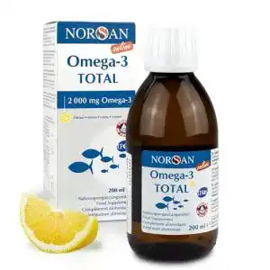 Omega-3-Öl NORSAN Premium Omega 3 Fischöl Total Zitrone