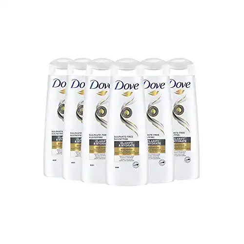 Dove-Shampoo Dove SHAMPOO Clarify & Hydrate 6 x 250 ml