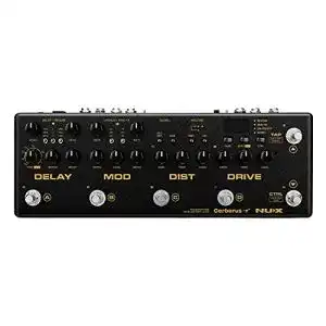 Multieffektgerät Gitarre NUX Cerberus Multieffect, 16 Effekte