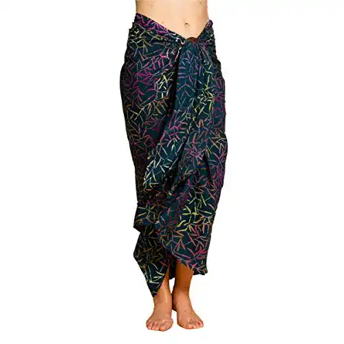 Sarong PANASIAM B025 Petrol bamboo, L