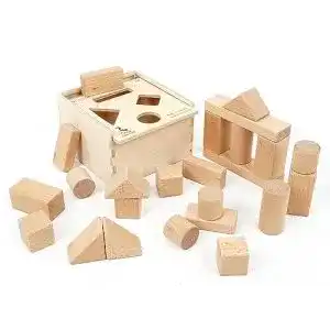 CreaBLOCKS CreaBLOCKS Holzbausteine 2-in-1: Steckbox