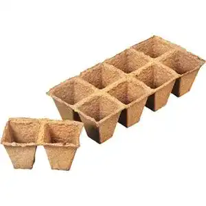 Anzuchttopf Connex Anzuchttöpfe 6 x 6 cm Praktisches Set 24 Stück